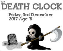 I just got my owne death prediction from the Death Clock